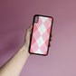 Pink Argyle Phone Case