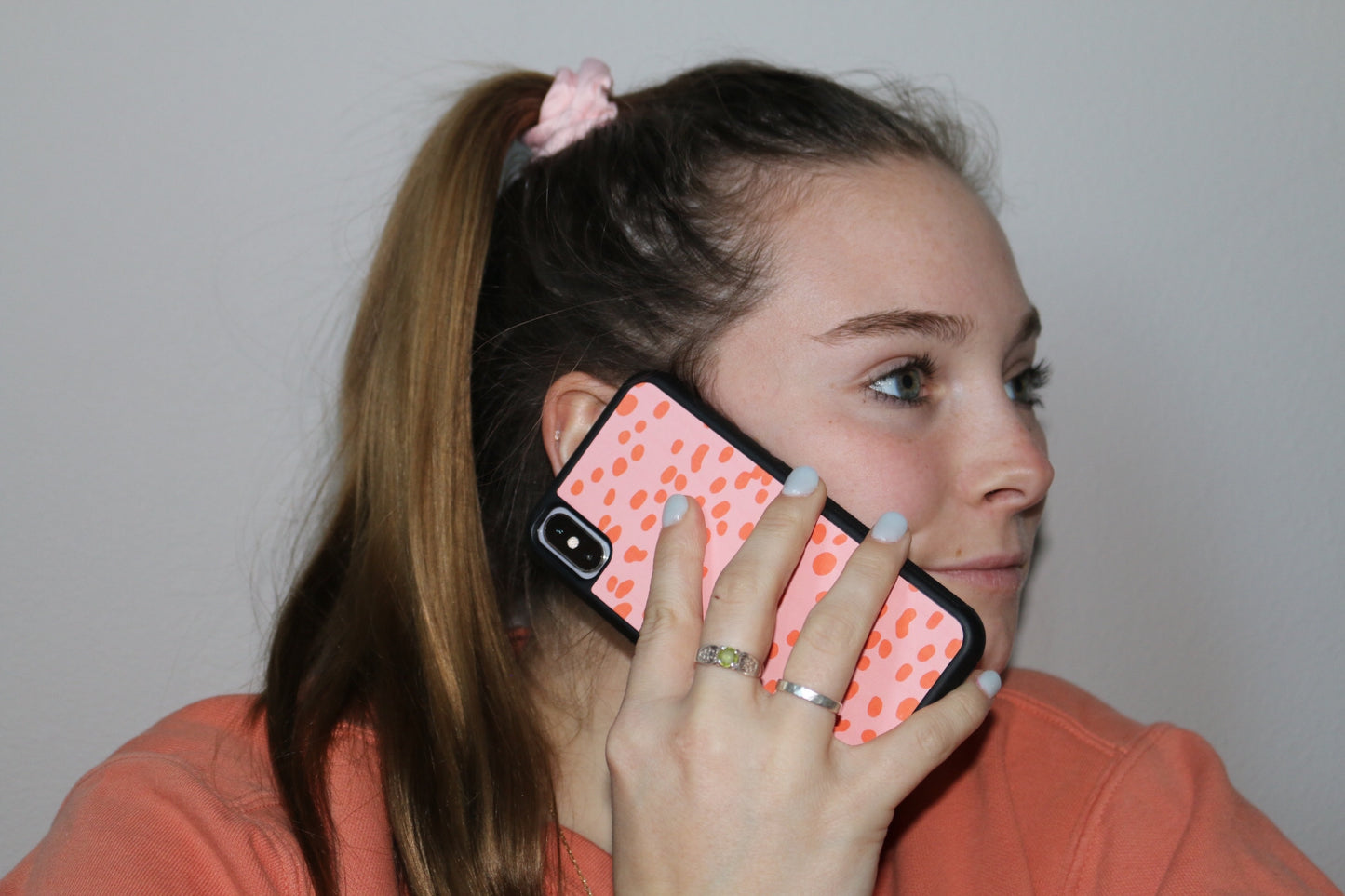 Pink Speckle Phone Case