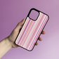 Pink Stripe Phone Case